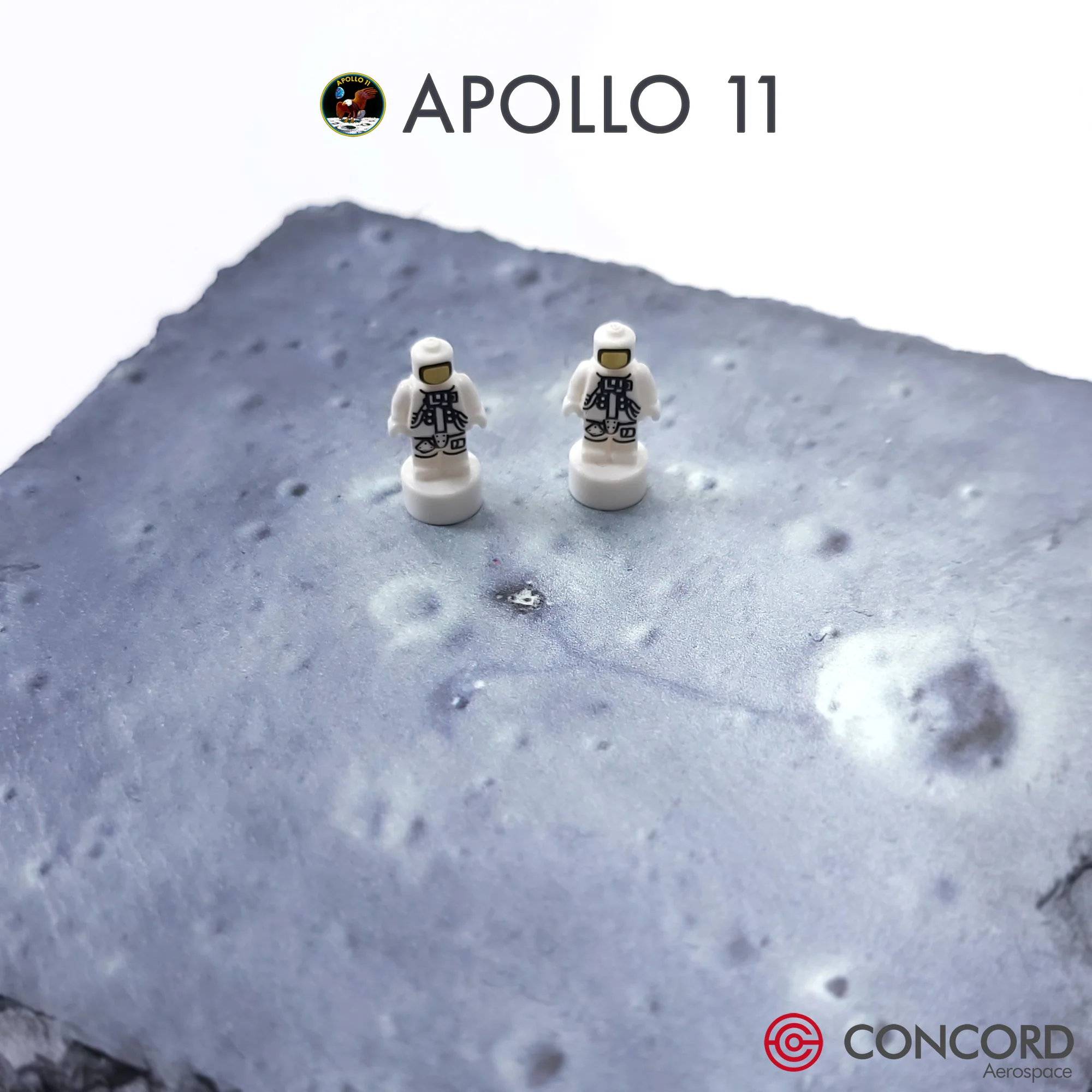 APOLLO 11 - SEA OF TRANQUILITY - LANDING SITE SLATE ASTROCOASTER - Image 5