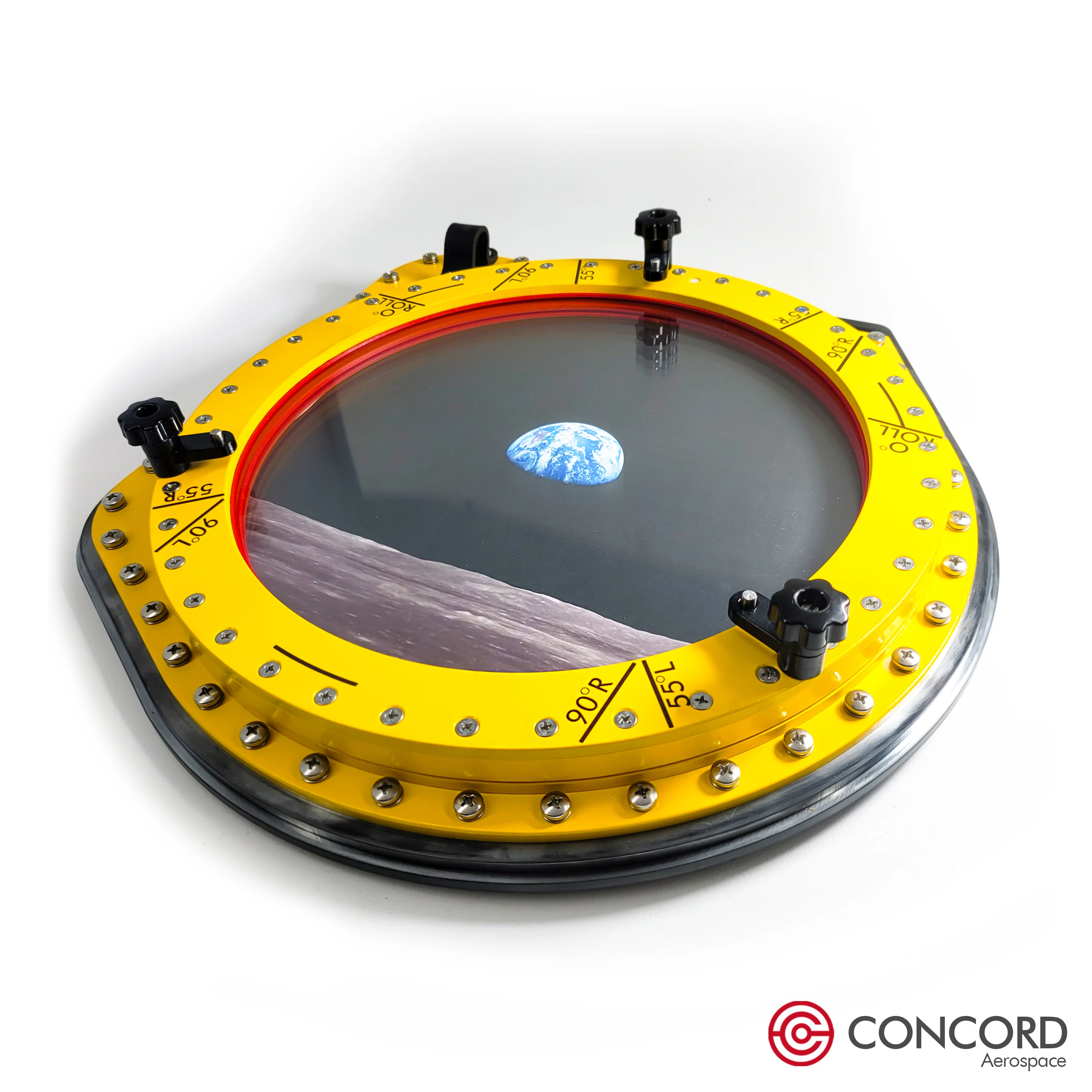 APOLLO COMMAND MODULE HATCH WINDOW - INNER STRUCTURE FRAME - Image 10