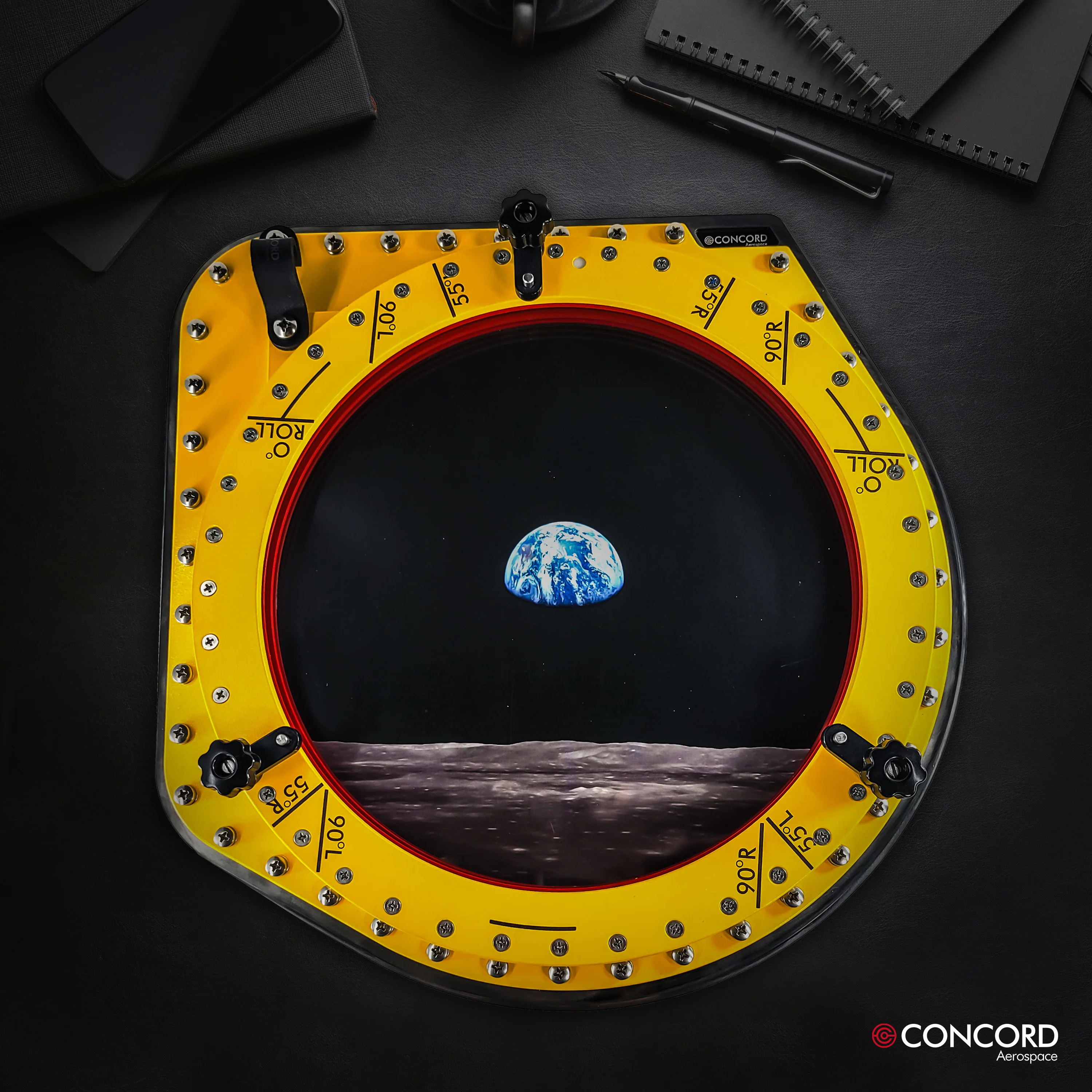APOLLO COMMAND MODULE HATCH WINDOW - INNER STRUCTURE FRAME - Image 7
