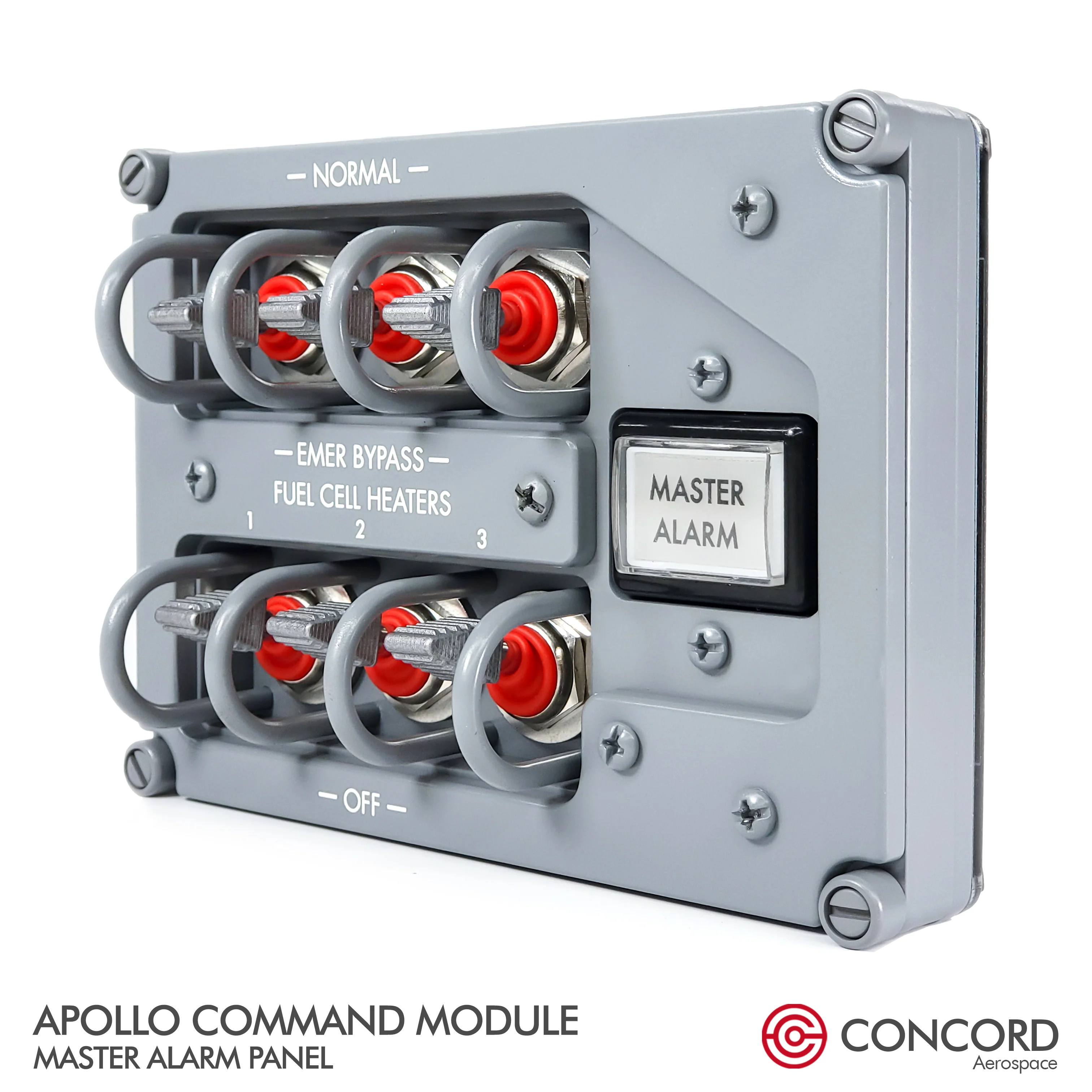 APOLLO COMMAND MODULE MASTER ALARM PANEL - Image 10