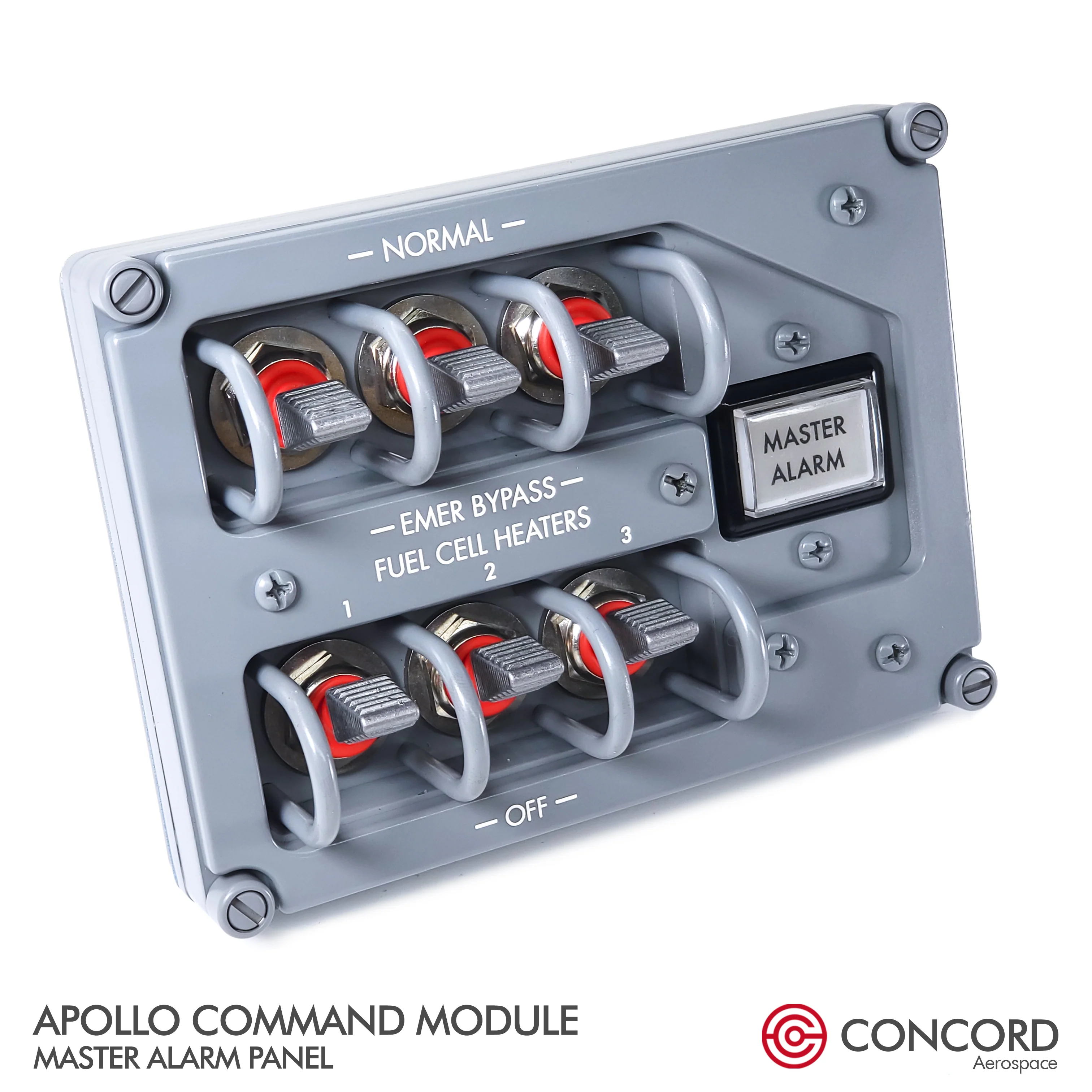 APOLLO COMMAND MODULE MASTER ALARM PANEL - Image 2