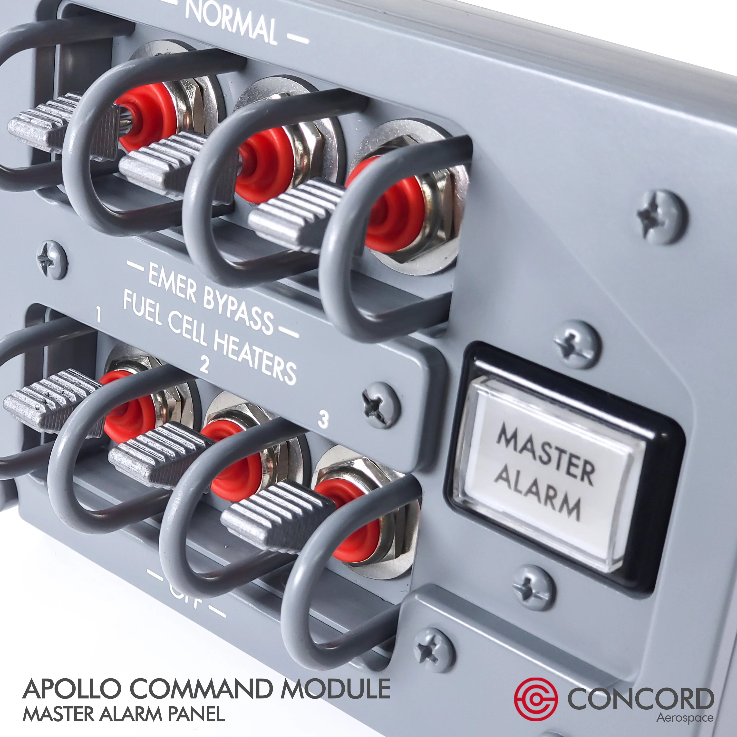 APOLLO COMMAND MODULE MASTER ALARM PANEL - Image 5