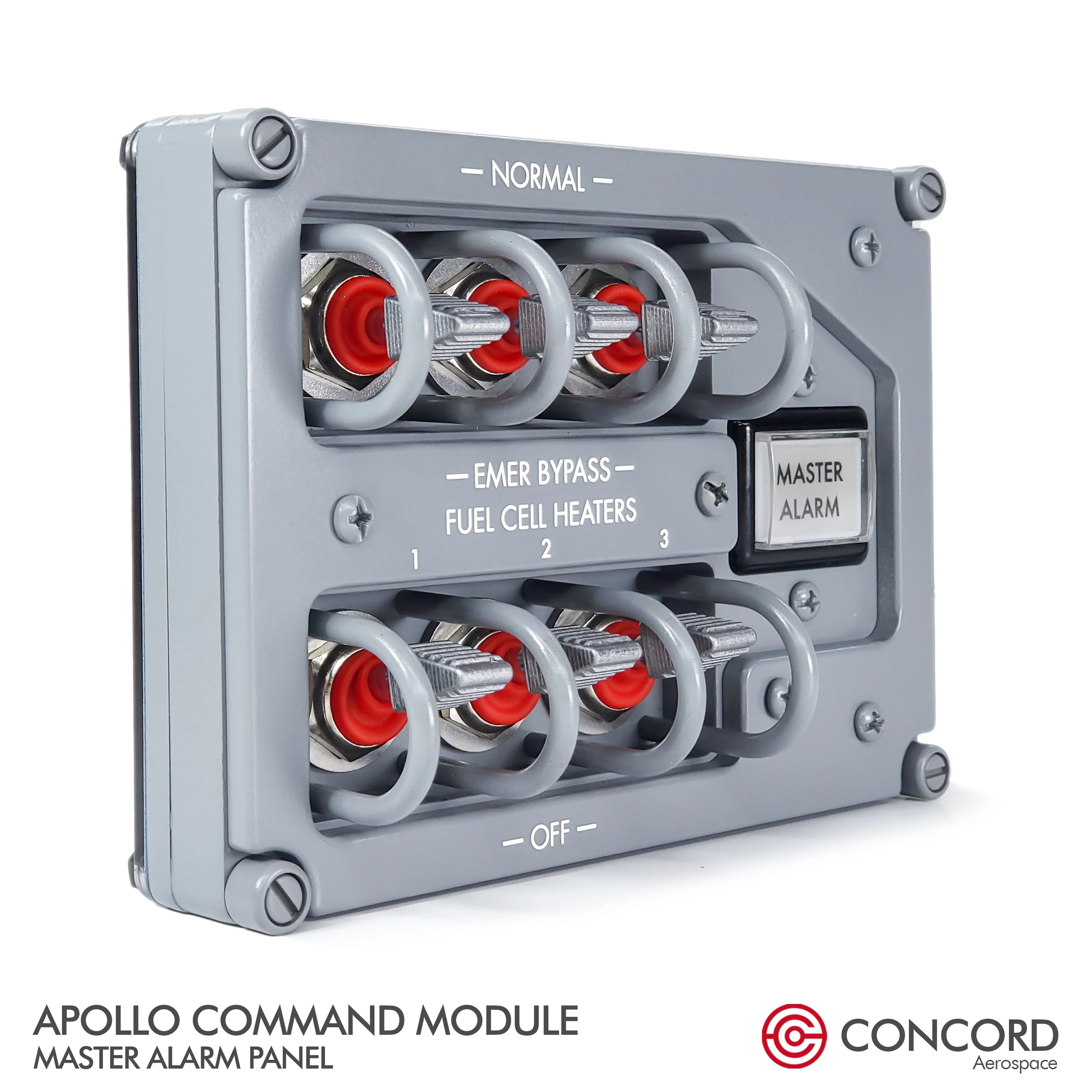APOLLO COMMAND MODULE MASTER ALARM PANEL - Image 7