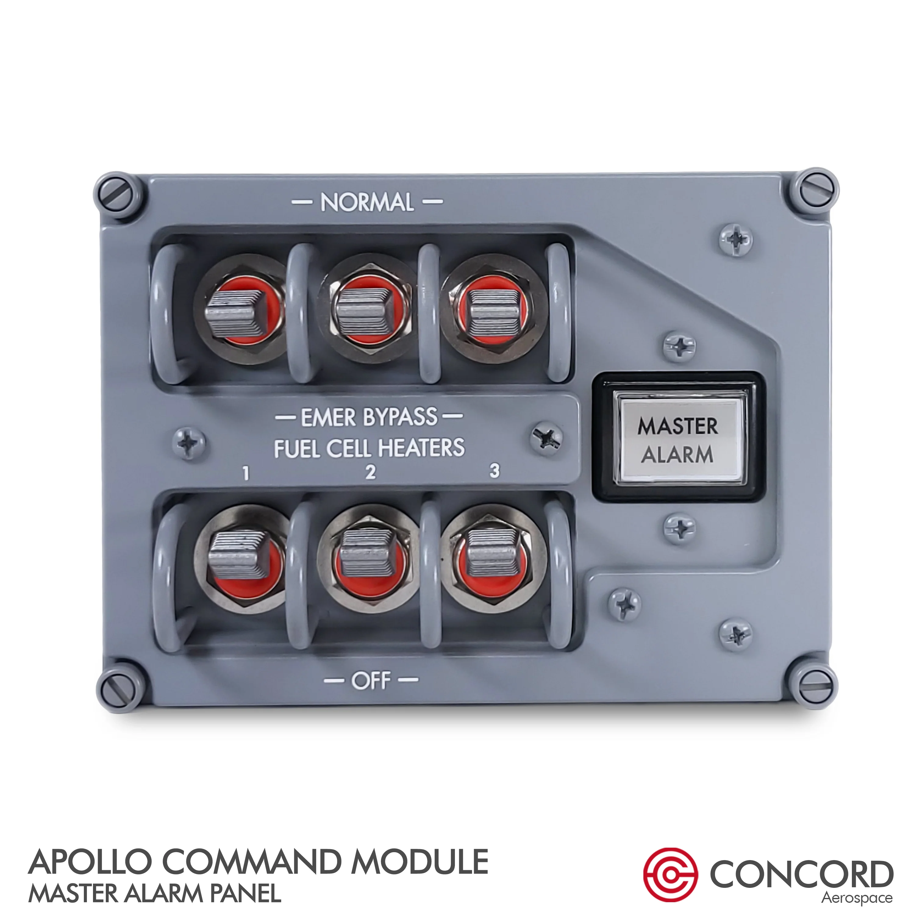 APOLLO COMMAND MODULE MASTER ALARM PANEL - Image 9