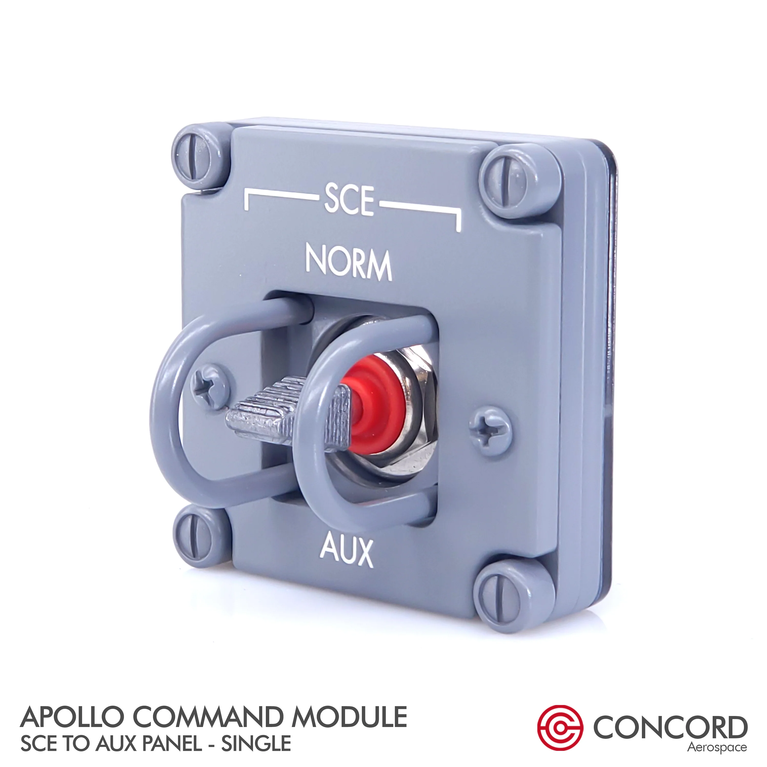 APOLLO COMMAND MODULE SINGLE SWITCH PANEL - SCE to AUX - Image 3