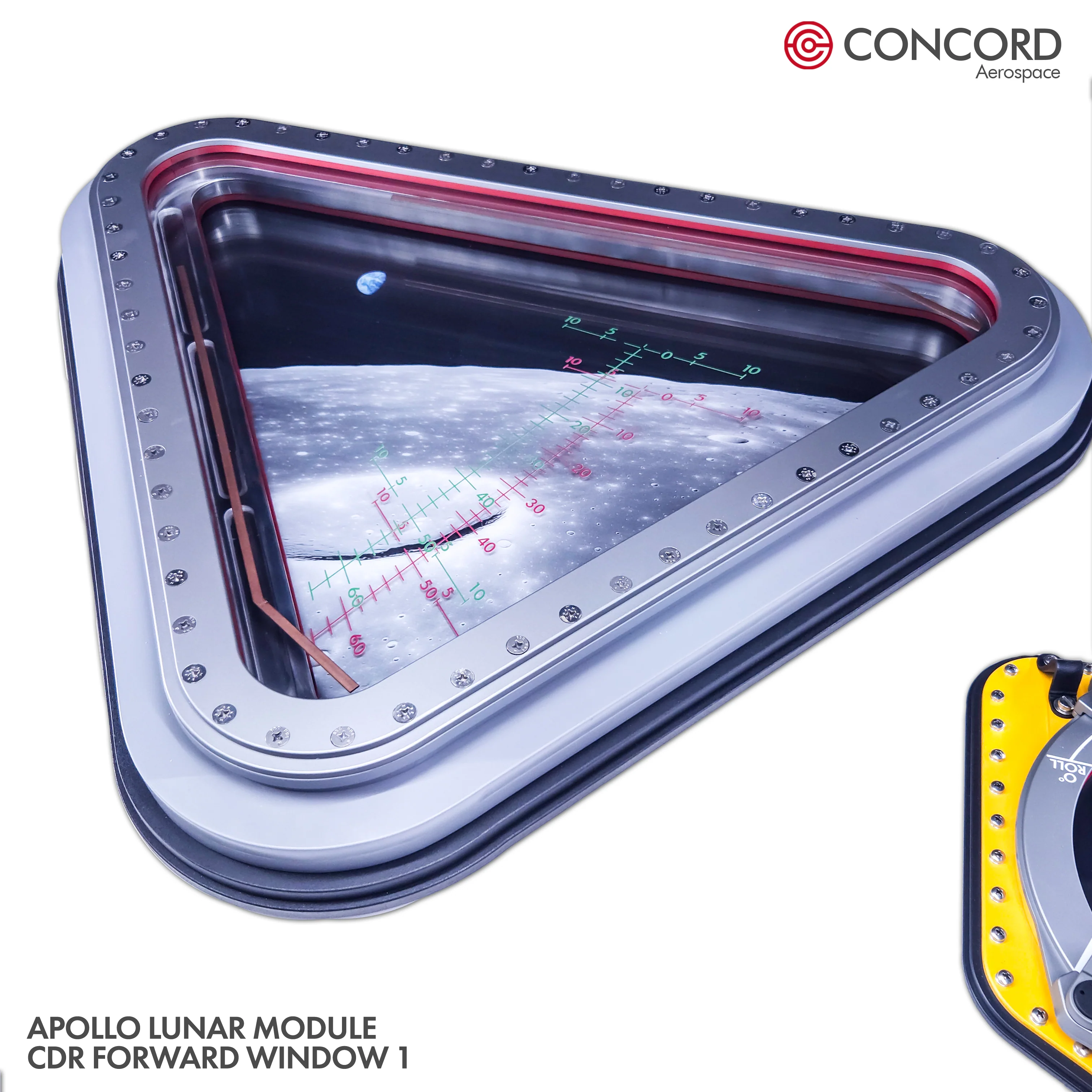 APOLLO LUNAR MODULE FORWARD WINDOW – Flight Configuration - Image 13