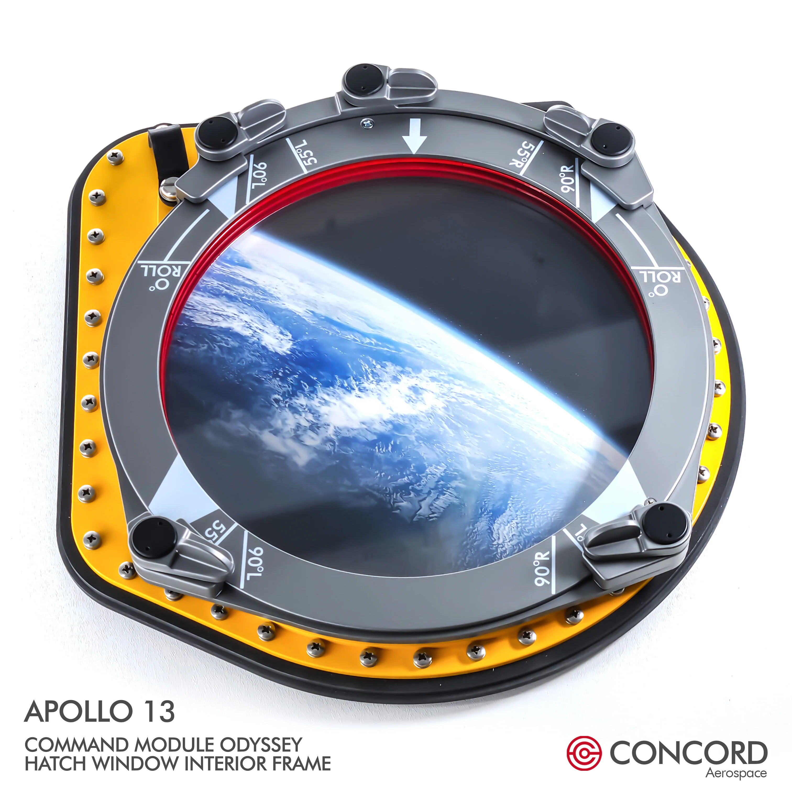 APOLLO 13 COMMAND MODULE ODYSSEY HATCH WINDOW - Image 16