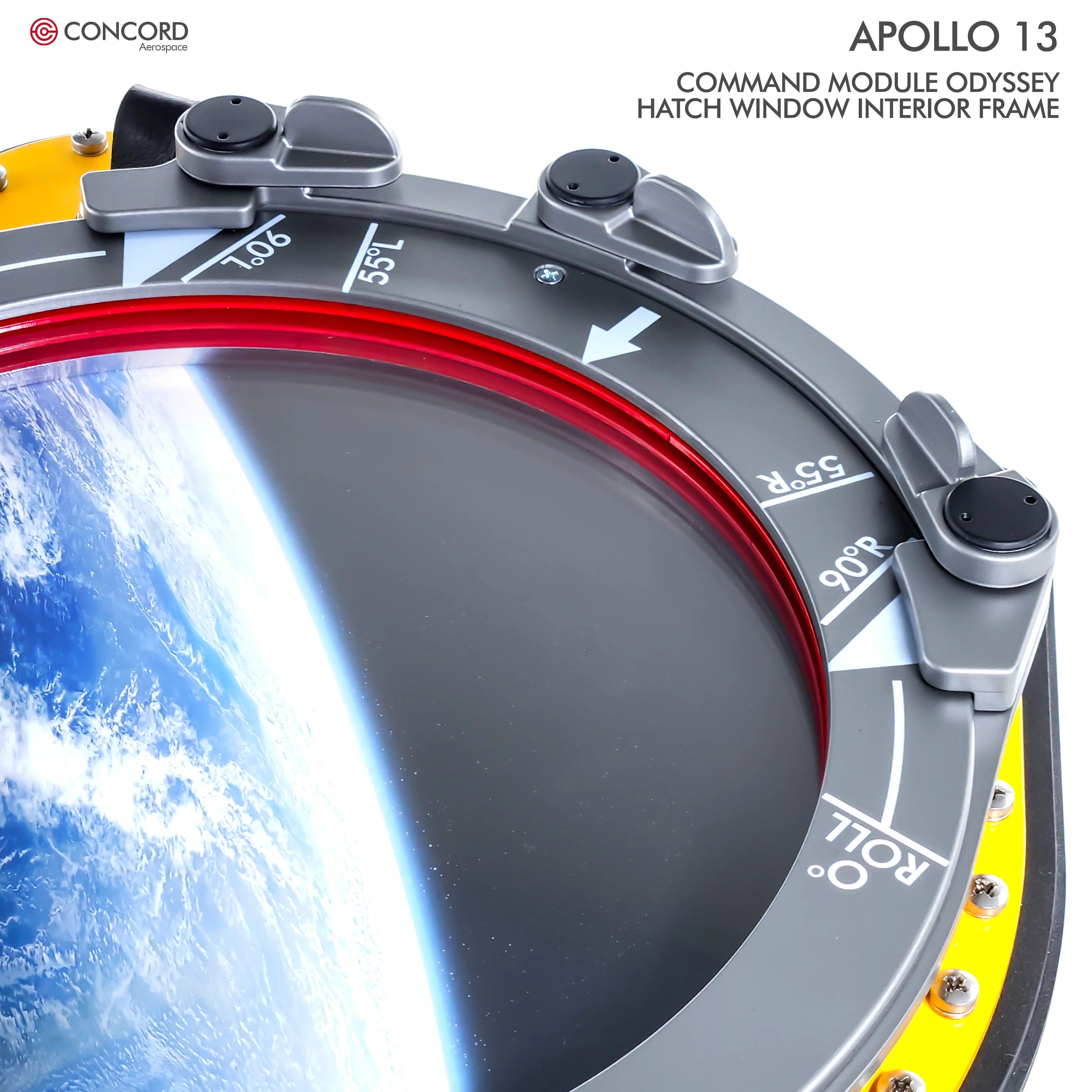 APOLLO 13 COMMAND MODULE ODYSSEY HATCH WINDOW - Image 4