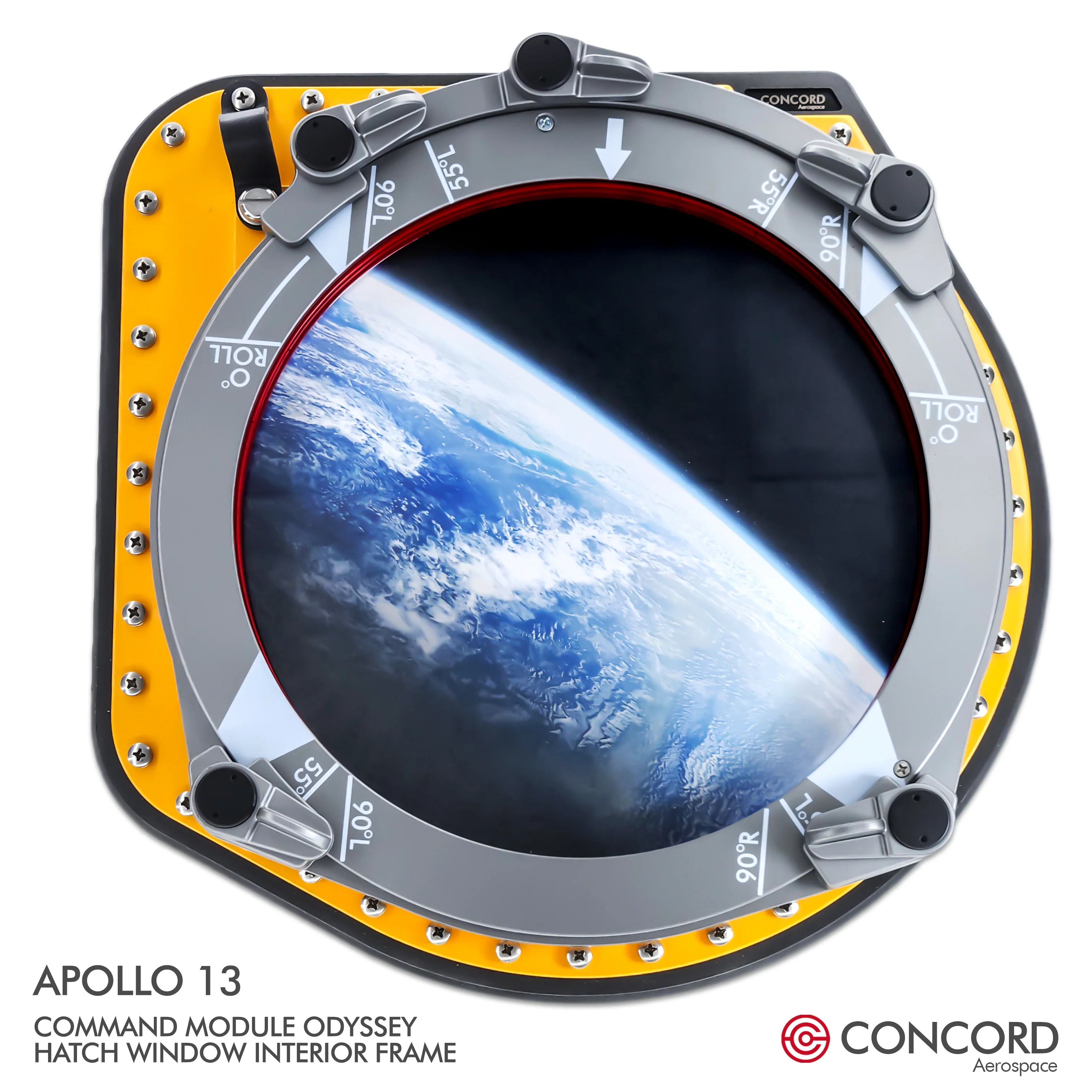 APOLLO 13 COMMAND MODULE ODYSSEY HATCH WINDOW - Image 5