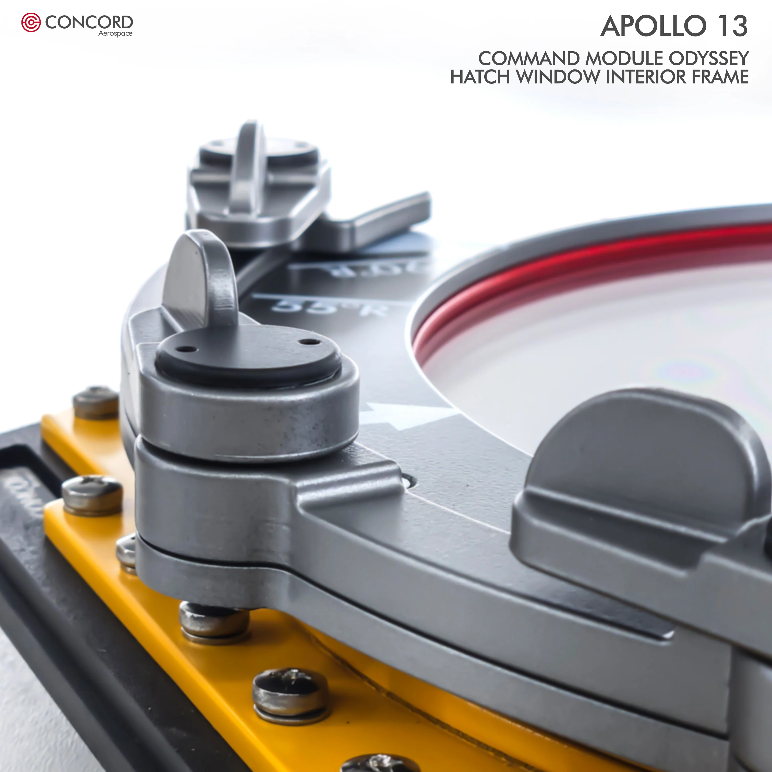 APOLLO 13 COMMAND MODULE ODYSSEY HATCH WINDOW - Image 7