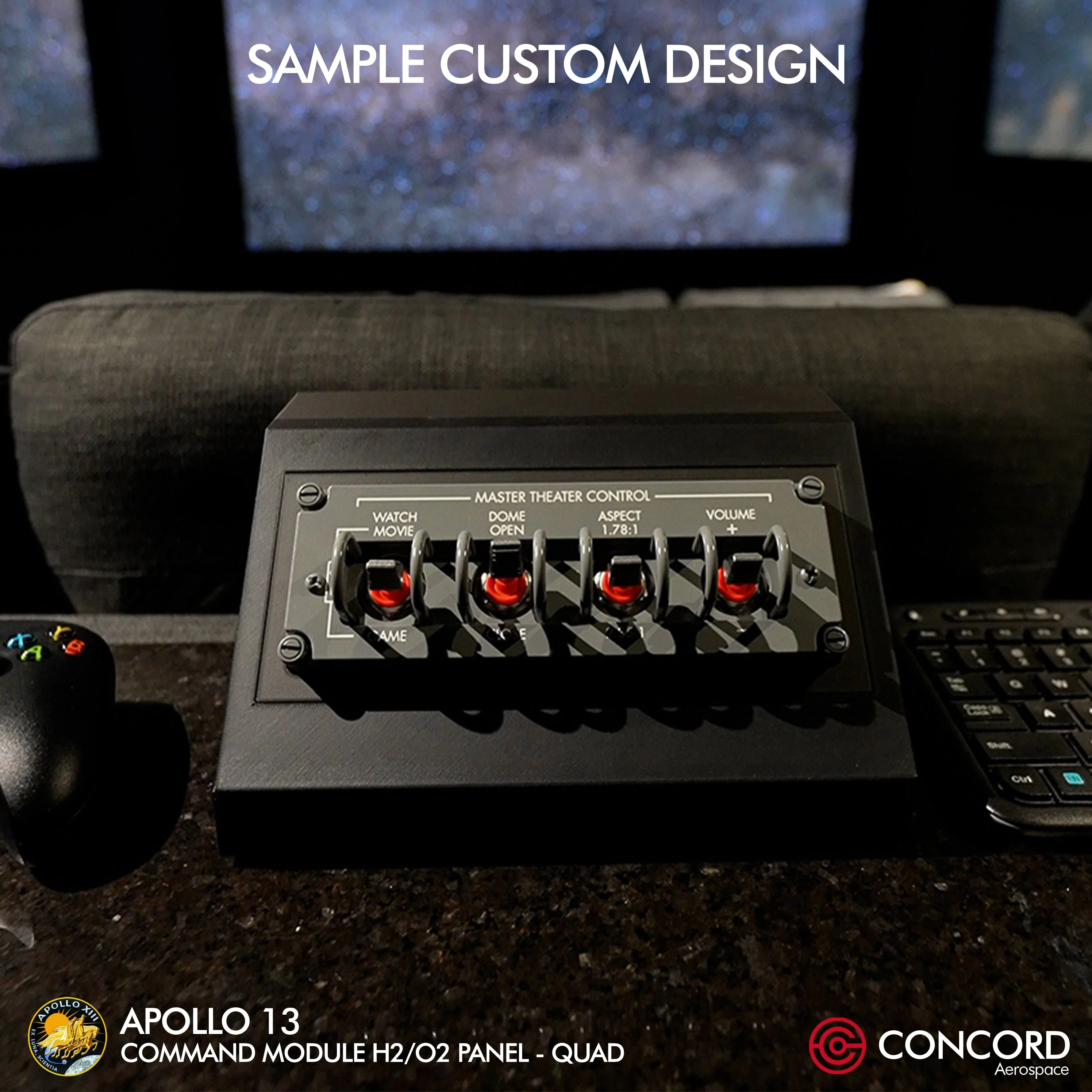 CUSTOMIZABLE APOLLO MASTER ALARM PANEL - Image 5