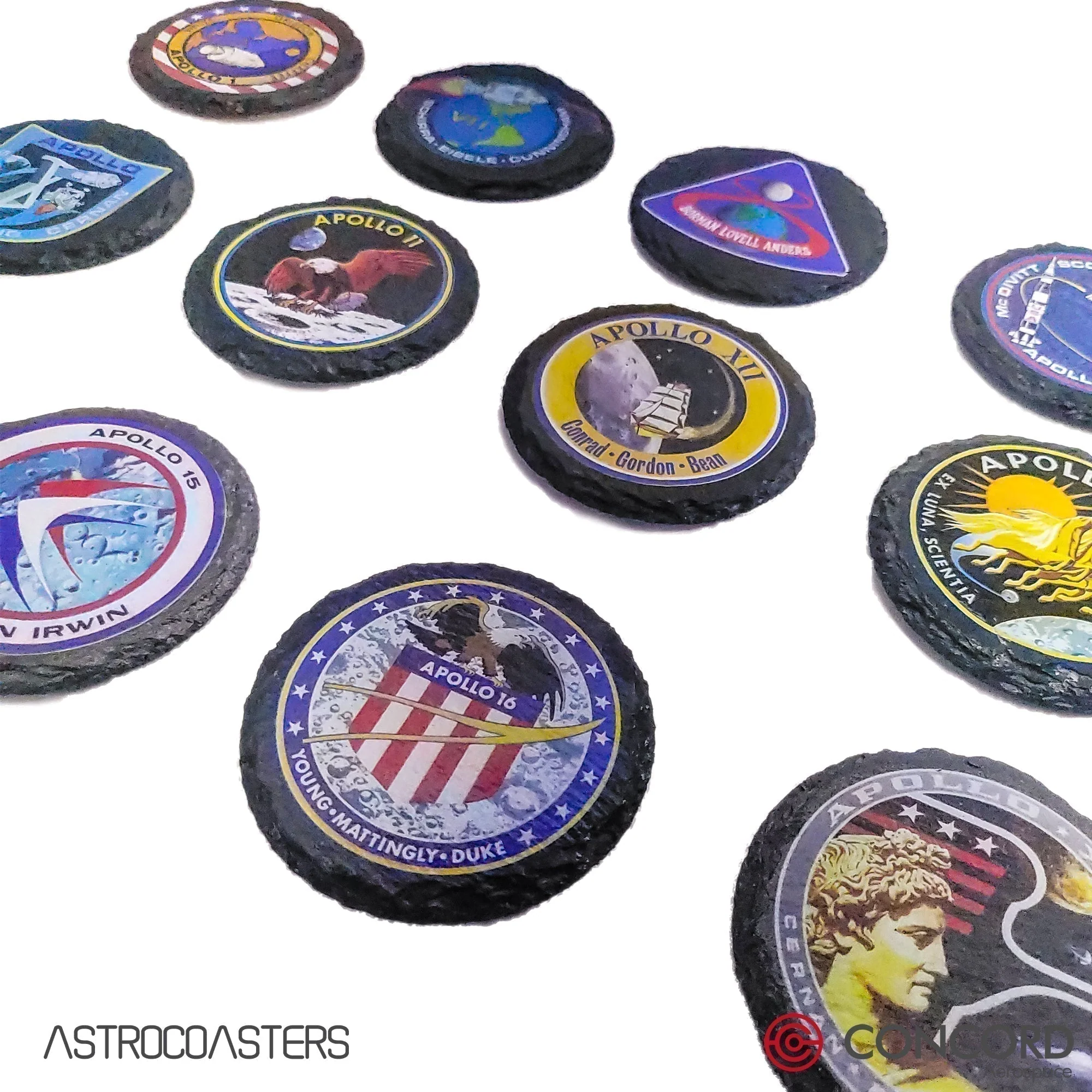 NEBULOUS HUMMUS - SLATE COASTER - Image 8