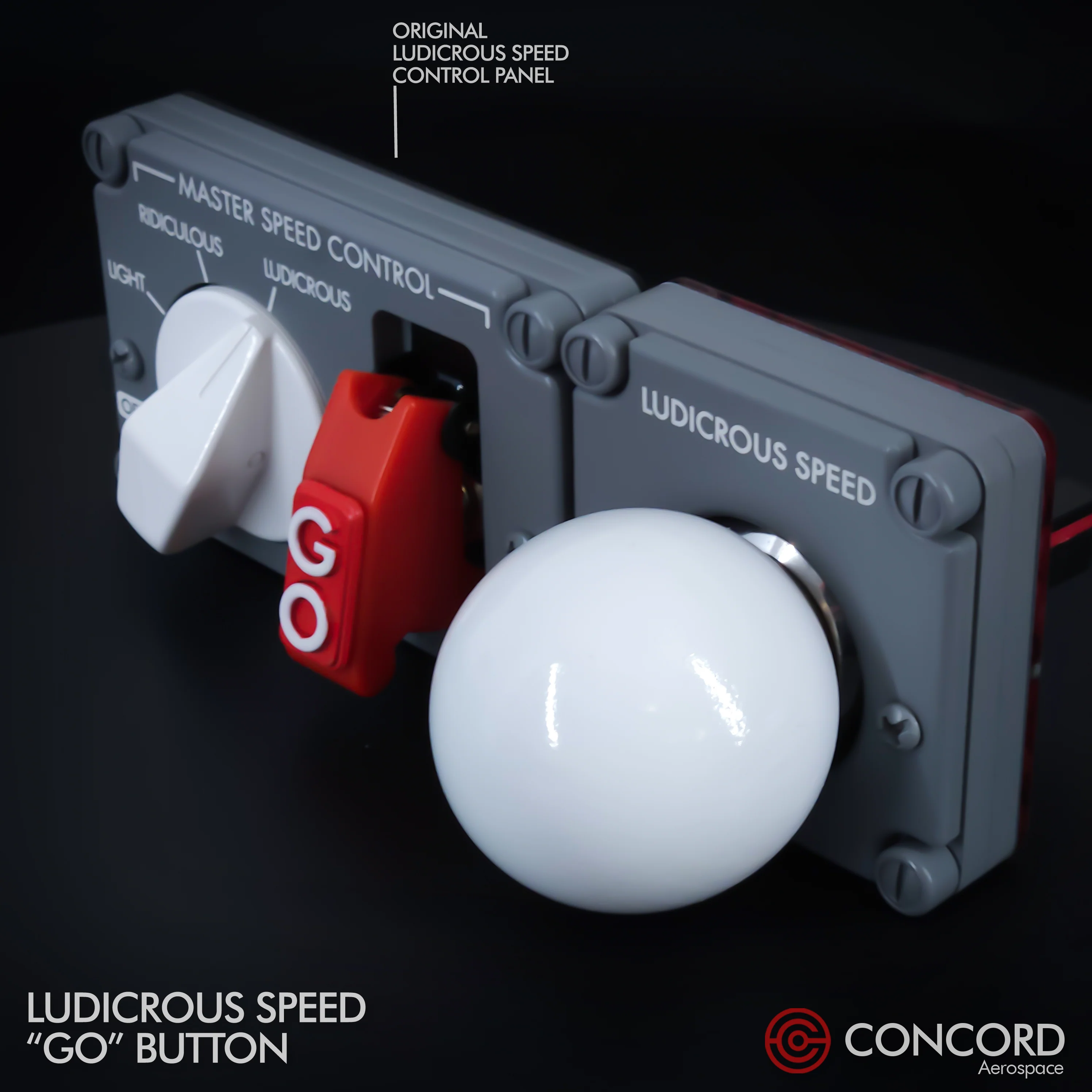 LUDICROUS SPEED "THE BALL" BUTTON PANEL - Image 17