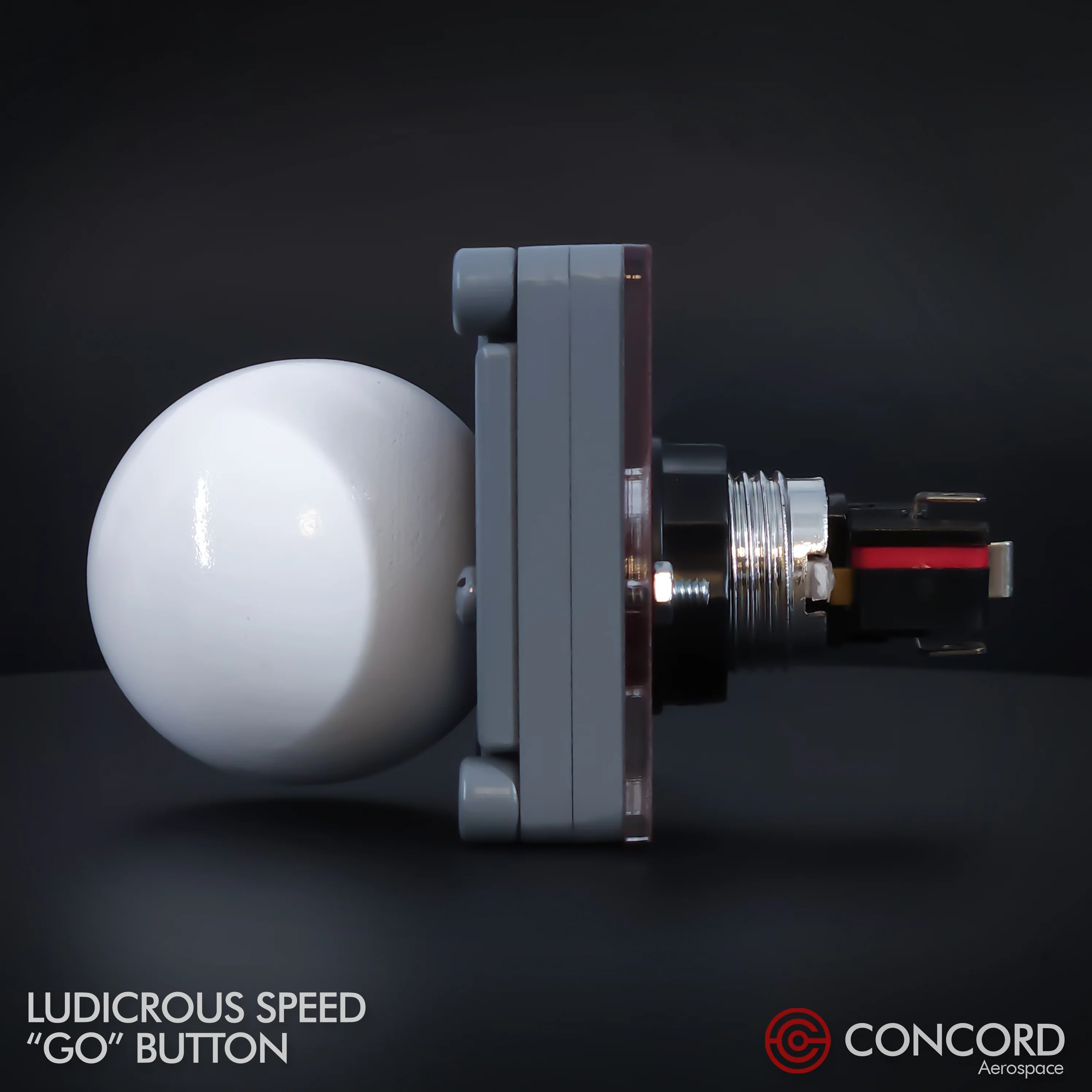 LUDICROUS SPEED "THE BALL" BUTTON PANEL - Image 6