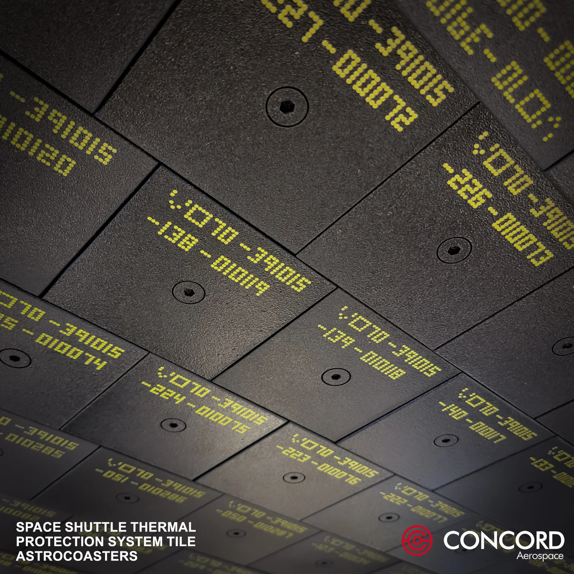 SPACE SHUTTLE THERMAL PROTECTION SYSTEM TILE ASTROCOASTER - Image 13