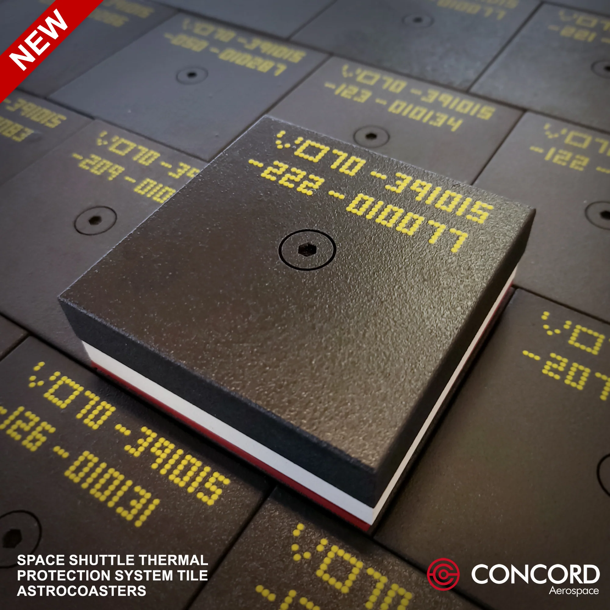 SPACE SHUTTLE THERMAL PROTECTION SYSTEM TILE ASTROCOASTER - Image 3