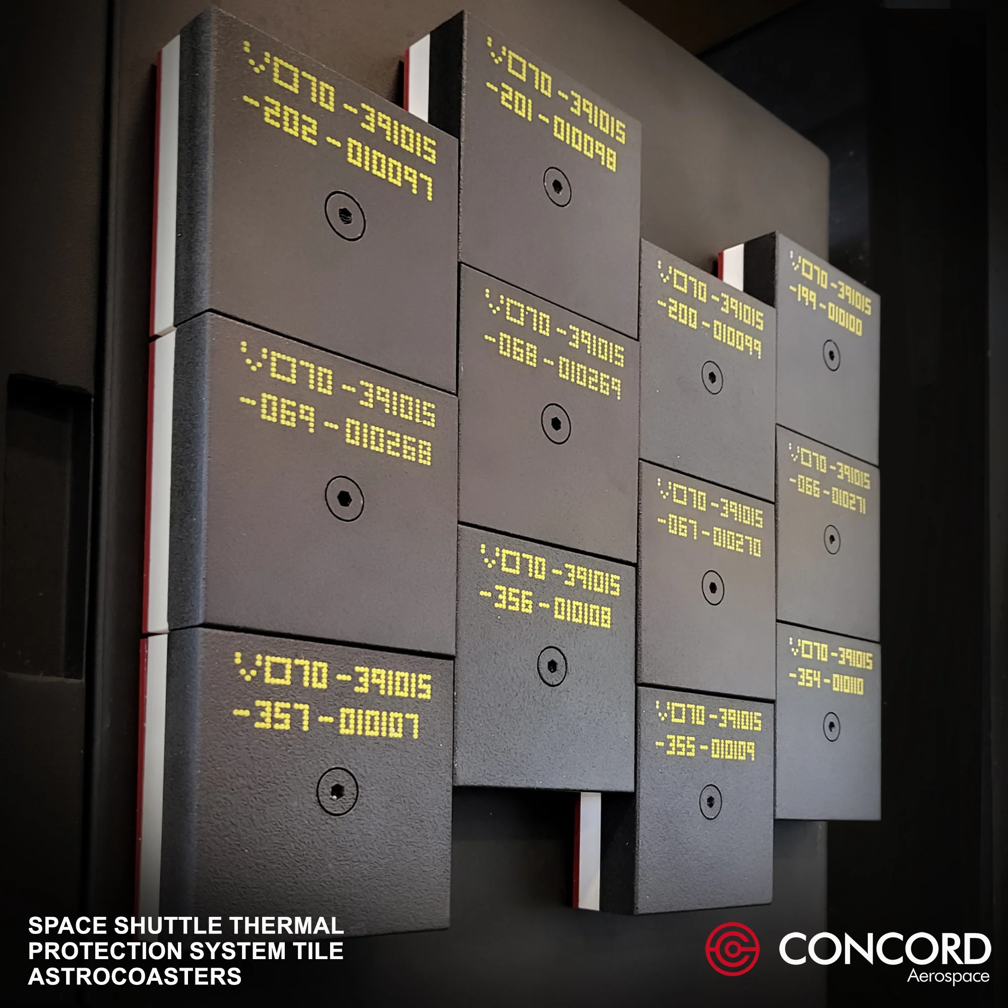 SPACE SHUTTLE THERMAL PROTECTION SYSTEM TILE ASTROCOASTER - Image 8
