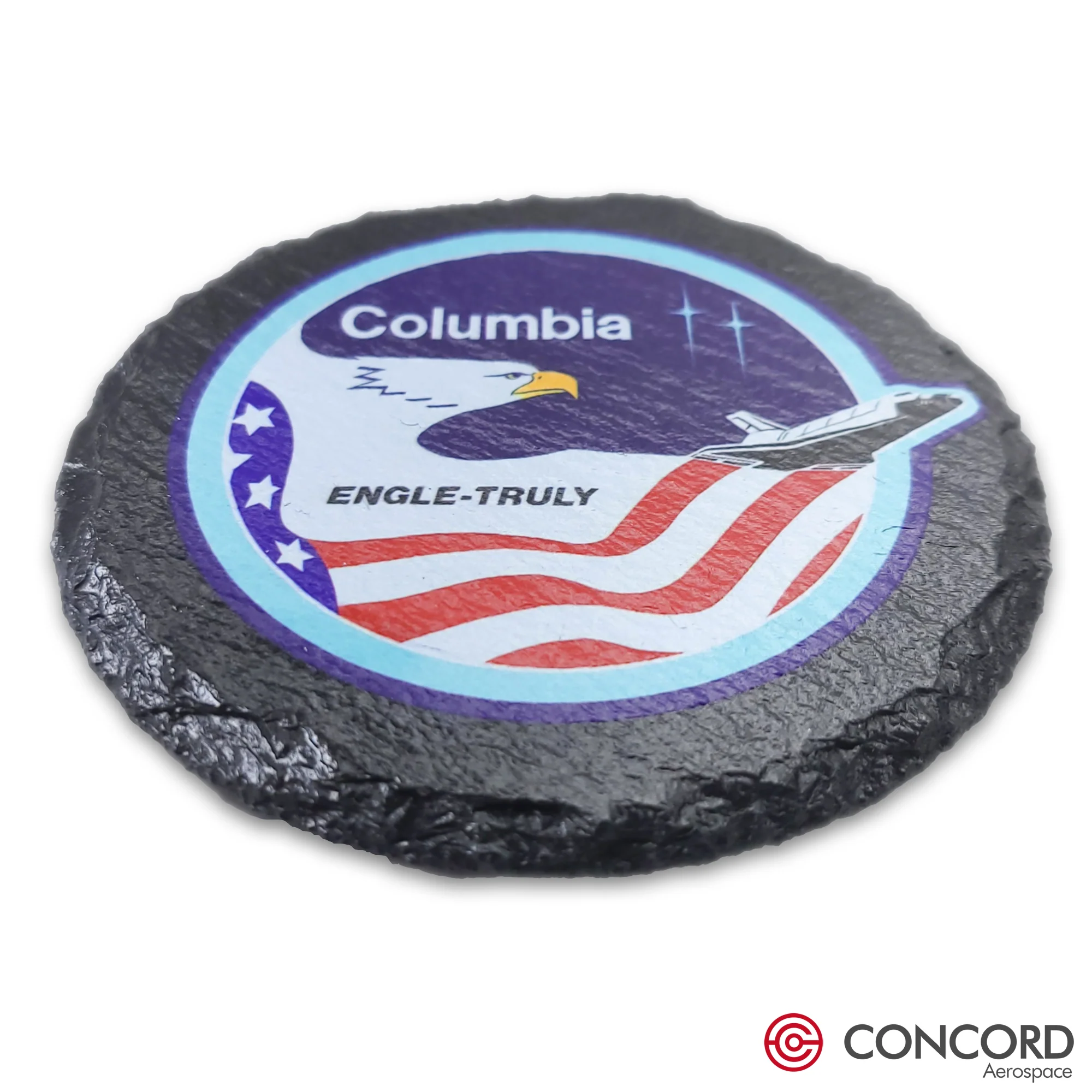 STS - 2 SPACE SHUTTLE - SLATE COASTER - Image 3